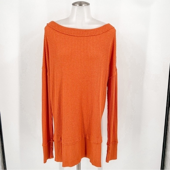 Free People Tops North Shore Thermal Tunic - Picture 1 of 6